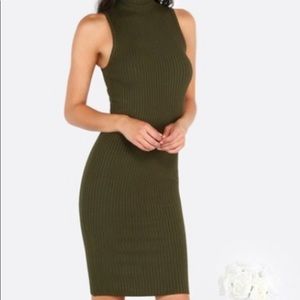 Turtleneck dress